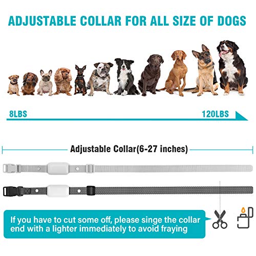Load image into Gallery viewer, Bousnic Dog Shock Collar for 2 Dogs - ( 8-120lbs) Waterproof Rechargeable Electric Dog Training Collar with Remote for Small Medium Large Dogs with Beep Vibration Safe Shock Modes