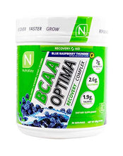 Load image into Gallery viewer, NutraKey BCAA Optima Post Workout Product, Blue Raspberry Thunder, 15.55 Ounce
