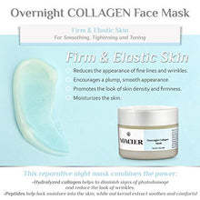 Load image into Gallery viewer, Overnight Hydrolyzed Collagen Facial Mask – Anti Aging, Hydrating Face Cream or Moisturizer Helps Plump, Smooth, &amp; Brighten Skin – Infused with Squalane Oil, Peptides, &amp; Glycerin, 2 Fl. Oz.
