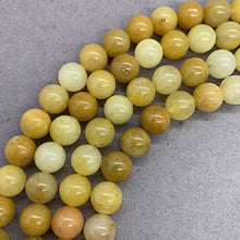 Load image into Gallery viewer, Yellow Aventurine Beads 10mm Round Loose Natural Stone DIY for Jewelry (Yellow Aventurine, 10mm(≈37pcs))
