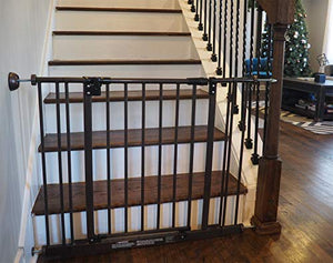 Baby Gate Guru Small Wall Protector 4 Pack - Bronze - Cup Pads to Guard Your Walls from Pressure Mounted Baby Gates, Pet Gates, Safety Gates, Shower Curtain Rods, and More (4 Pack, Bronze)