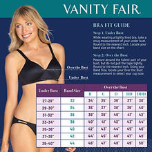 Load image into Gallery viewer, Vanity Fair Women's Beauty Back Full Coverage Underwire Bra 75345, Midnight Black, 38B
