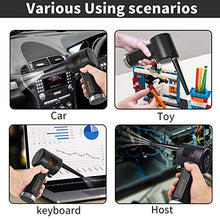 Load image into Gallery viewer, Svinkal Air Duster, Handheld Cordless Air Duster, Air Blower Rechargeable, Electric Compressed air Gun Battery Operation, for Cleaning Computer Keyboard Camera Lego Toys.
