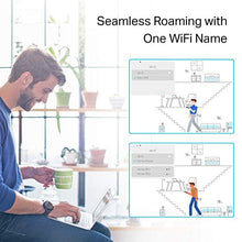 Load image into Gallery viewer, TP-Link Deco Mesh WiFi System (Deco S4) – Up to 5,500 Sq.ft. Coverage, Replaces WiFi Router and Extender, Gigabit Ports, Works with Alexa, 3-pack
