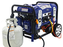 Load image into Gallery viewer, Ford 7,750W Portable Switch &amp; Go Technology and Electric Start, FG7750PBE Dual Fuel Generator
