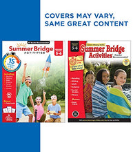 Load image into Gallery viewer, Summer Bridge Activities 5-6 Grade Workbooks, Math, Reading Comprehension, Writing, Science, Social Studies, Summer Learning 6th Grade Workbooks All Subjects With Flash Cards (160 pgs)
