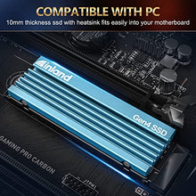 Load image into Gallery viewer, INLAND Gaming Performance Plus 8TB Gen 4 PCIe 4.0 NVMe M.2 SSD with Heatsink Compatible with PS5 &amp; PC, Read/Write Speed up to 7000MB/s and 5800MB/s, 6000 TBW Internal Solid State Drive
