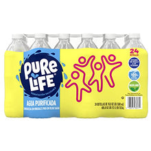 Load image into Gallery viewer, Nestle Pure Life Purified Water, 16.9 fl oz. Plastic (pack of 24)
