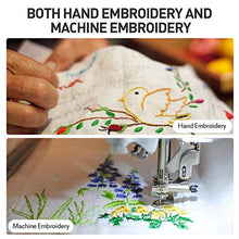 Load image into Gallery viewer, Tear Away Stabilizer for Embroidery Backing 10"x12" - 100 Precut Sheets, Seneme Medium 1.8oz Embroidery Stabilizers - Tearway Embroidery Stabilizer for Machine and Hand Sewing - Fits 5"x7" Hoops
