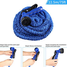 Load image into Gallery viewer, ONSON Expandable Garden Hose, Lightweight&amp;Strongest Flexible Expanding Garden Hose Kit, Heavy Duty Pressure Water Hose Satisfy for Cleaning, Lawn and All Watering Needs (25FT)
