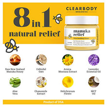 Load image into Gallery viewer, Eczema Psoriasis Cream for Dry Itchy Cracked Irritated Skin- Manuka Honey &amp; Colloidal Oatmeal Treatment for Dermatitis, Shingles, Acne, Rosacea- Natural Anti-itch Relief for Kids, Adults, Baby Eczema
