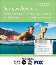 Load image into Gallery viewer, Hemp Pain Relief Cream- Made in USA Lab Tested Hemp Oil Formula for Arthritis, Back, Knee, Joint, Carpal Tunnel, Nerve, Muscle Pain for Inflammation, Soreness with Natural Peppermint &amp; Arnica Extract
