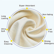 Load image into Gallery viewer, Car Chamois Drying Towel Natural Chamois Cloth for Car Leather Super Absorbent Leather Cleaning Cloth 23.6inchx35.4inch
