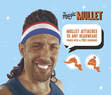 Load image into Gallery viewer, Mullet Headband Multi Purpose Removable Stick On Wig For All Costumes
