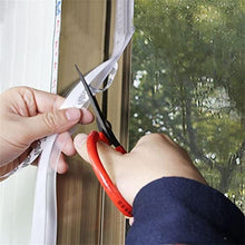 Load image into Gallery viewer, Silicone Seal Strip - Transparent Windproof Silicone Sealing Strip - Door Weather Stripping - Stopper Adhesive Tape for Doors Windows and Shower Glass Gaps…
