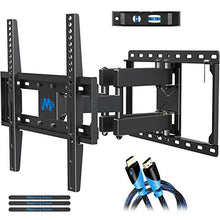 Load image into Gallery viewer, Mounting Dream UL Listed TV Mount TV Wall Mount with Swivel and Tilt for Most 32-55 Inch TV, Full Motion TV Mount with Articulating Dual Arms, Max VESA 400x400mm, 99 lbs. Loading, 16 inch Studs MD2380
