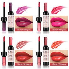 Load image into Gallery viewer, 6 Colors Lip Gloss Set Wine Lipstick Matte Long Lasting Waterproof Lip Tint Set Lip Stain
