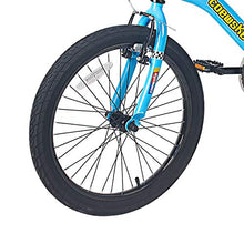 Load image into Gallery viewer, COEWSKE 20 Inch Kids Bike Enjoy-Style Children&#39;s Variable Speed Mountain Bike Sports Cycling 1 Speed &amp; 6 Speed with Kickstand Fit for 6-10 Years Old Or 49-60 Inch Tall Kids (6-Speed Sky Blue)
