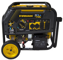 Load image into Gallery viewer, Firman H05751 7100/5700 Watt Dual Fuel Electric Start Generator, CARB
