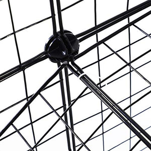 PawHut 36 Panel Pet Playpen Small Animal Cage Metal Wire Indoor Outdoor Portable