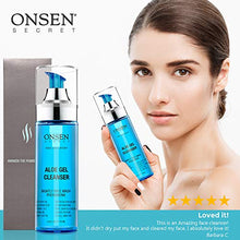 Load image into Gallery viewer, Onsen Japanese Aloe Vera Face Wash - Premium Nightly Facial Cleanser for Makeup Removal, Heals Dry &amp; Sensitive Skin, Hyaluronic Acid, Curry Leaf Oil, Vitamin C &amp; E, Gel Cleanser - 5.6 fl oz/165 ml
