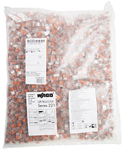 Load image into Gallery viewer, Wago 221-412 LEVER-NUTS 2 Conductor Compact Connectors 2500 PK
