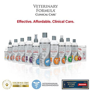 Veterinary Formula Flea and Tick Shampoo for Dogs and Cats, 16 oz – Dog and Cat Flea Shampoo with Pyrethrum to Kill Fleas, Ticks On Contact – Cleanses and Exfoliates