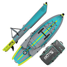 Load image into Gallery viewer, BOTE Deus Aero Inflatable Kayak &amp; Stand Up Paddle Board with Accessories | Pump, Fin, Travel Bag, Native Citron
