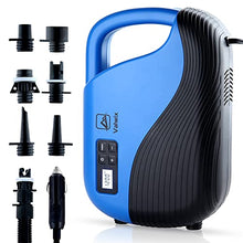 Load image into Gallery viewer, Valwix 20PSI High Pressure SUP Air Pump The Whale - Dual Stage Inflation/Deflation Electric Pump, Auto Cooling for Inflatable Stand Up Paddle Boards
