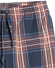 Load image into Gallery viewer, Amazon Essentials Men's Straight-Fit Woven Pajama Pant, Navy, Large Plaid, Large
