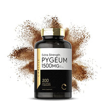 Load image into Gallery viewer, Pygeum Africanum Bark 1500 mg | 200 Capsules | High Potency Extract | Non-GMO, Gluten Free Supplement | by Carlyle
