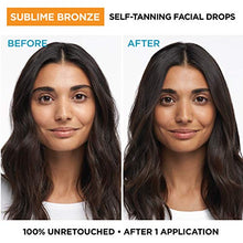 Load image into Gallery viewer, L'Oreal Paris Sublime Bronze Self Tan Drops for Face, Hyaluronic Acid, Self-Tanning Facial Drops, Buildable Tan, Customizable Sun-Kissed Glow, Gradual Tan, Fragrance-Free, 1 fl oz Packaging May Vary
