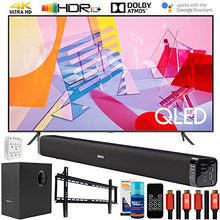 Load image into Gallery viewer, Samsung QN65Q60TA 65&quot; Q60T QLED 4K UHD HDR Smart TV (2020 Model) Bundle with Deco Gear Home Theater Soundbar with Subwoofer and Complete Wall Mount Setup and Accessory Kit
