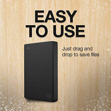 Load image into Gallery viewer, Seagate Portable 5TB External Hard Drive HDD – USB 3.0 for PC, Mac, PS4, &amp; Xbox - 1-Year Rescue Service (STGX5000400), Black
