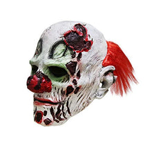 Load image into Gallery viewer, Halloween Scary Evil Clown Mask Horror Face Zombie Costume
