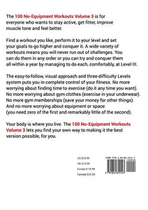 100 No-Equipment Workouts Vol. 3: Easy to Follow Home Workout Routines with Visual Guides for All Fitness Levels