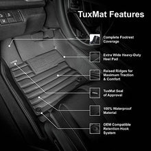 Load image into Gallery viewer, TuxMat - for Subaru Outback 2020-2023 Models - Custom Car Mats - Maximum Coverage, All Weather, Laser Measured - This Full Set Includes 1st and 2nd Rows

