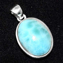 Load image into Gallery viewer, Silver Palace Sterling Silver Natural Larimar Pendants for Women and Girls
