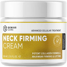 Load image into Gallery viewer, Neck Firming Cream, Anti Aging Moisturizer, Skin Tightening and Crepe Skin Repair Cream, Double Chin Reducer 2 Fl Oz.
