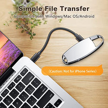 Load image into Gallery viewer, 64GB Keychain Voice Recorder, Vormooi Mini Voice Recorder for Lecture Meeting, Small Audio Recorder with Triple Noise Reduction and Fast Forward Rewind
