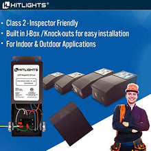 Load image into Gallery viewer, HitLights 40 Watt Dimmable LED Driver, 12V Magnetic Power Supply - 110V AC - 12V DC LED Transformer. Compatible with Lutron and Leviton for LED Strip Lights, Constant Voltage LED Products
