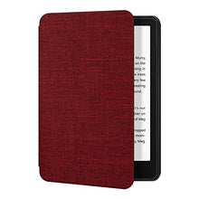 Load image into Gallery viewer, Ayotu Fabric Case for All-New 6.8&quot; Kindle Paperwhite &amp; Signature Edition (11th Gen, 2021 Release) - Lightweight Smart Cover with Auto Wake/Sleep - Support Back Cover Adsorption, Red
