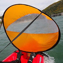 Load image into Gallery viewer, Hosmide Summer Fashion Surfing Wind Paddle Kayak Sail 42&quot; Durable Downwind Wind Sail Sup Paddle Orange
