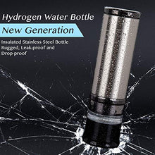 Load image into Gallery viewer, Level Up Way - 2 in 1 Hydrogen Water Bottle Generator - SPE PEM – Ozone Generator – Smart Water Bottle – 11 Ounce
