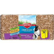 Load image into Gallery viewer, Kaytee Clean &amp; Cozy Natural Bedding with Lavender for Pet Guinea Pigs, Rabbits, Hamsters, Gerbils, and Chinchillas, 49.2 Liters
