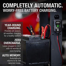 Load image into Gallery viewer, NOCO GENIUS1, 1-Amp Fully-Automatic Smart Charger, 6V and 12V Portable Battery Charger, Battery Maintainer, Trickle Charger, and Battery Desulfator with Temperature Compensation
