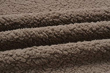 Load image into Gallery viewer, PRETTYGARDEN Women&#39;s Fashion Long Sleeve Lapel Zip Up Faux Shearling Shaggy Oversized Coat Jacket With Pockets Warm Winter (Coffee, Small)
