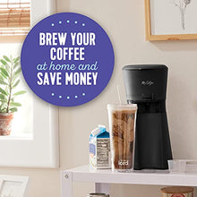 Load image into Gallery viewer, Mr. Coffee® Iced™ Coffee Maker with Reusable Tumbler and Coffee Filter, Black
