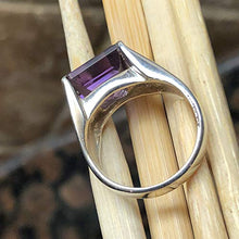 Load image into Gallery viewer, Natural 2ct Purple Amethyst 925 Solid Sterling Silver Men's Ring Size 7, 8, 9, 10, 11, 12, 13
