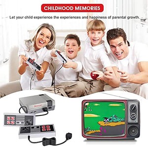 Bosszer 620 Retro Game Console, AV Output Mini Console Built-in Hundreds of Classic Video Games System